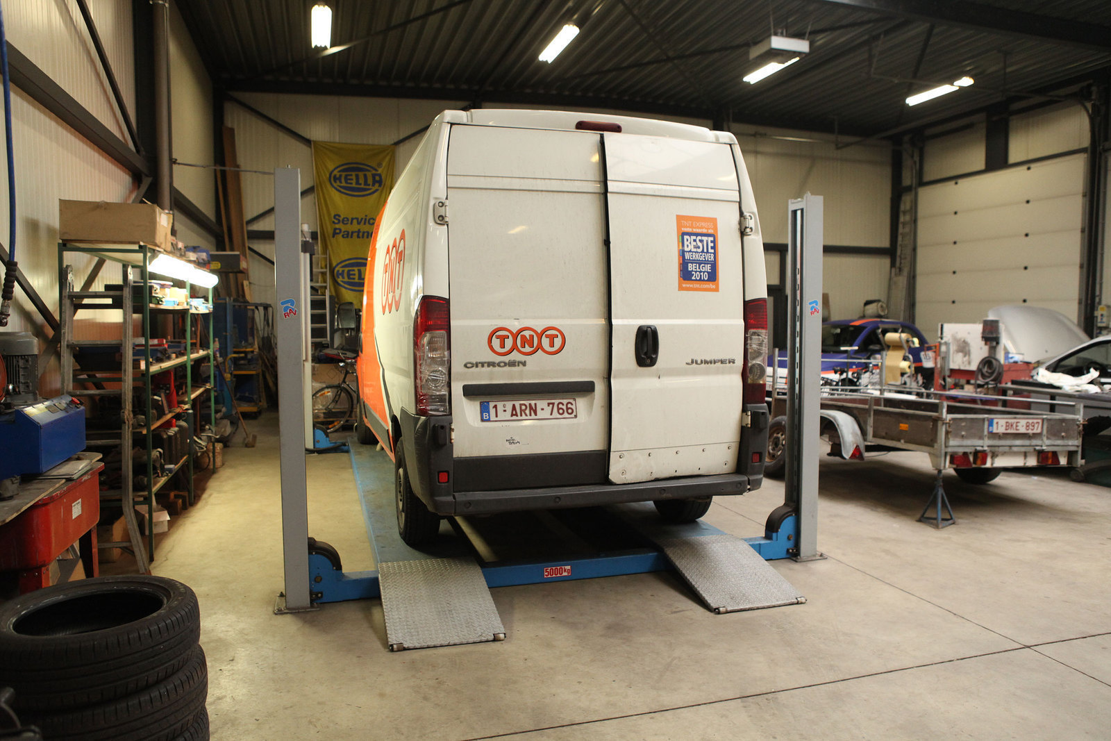 Herstellingen in de werkplaats